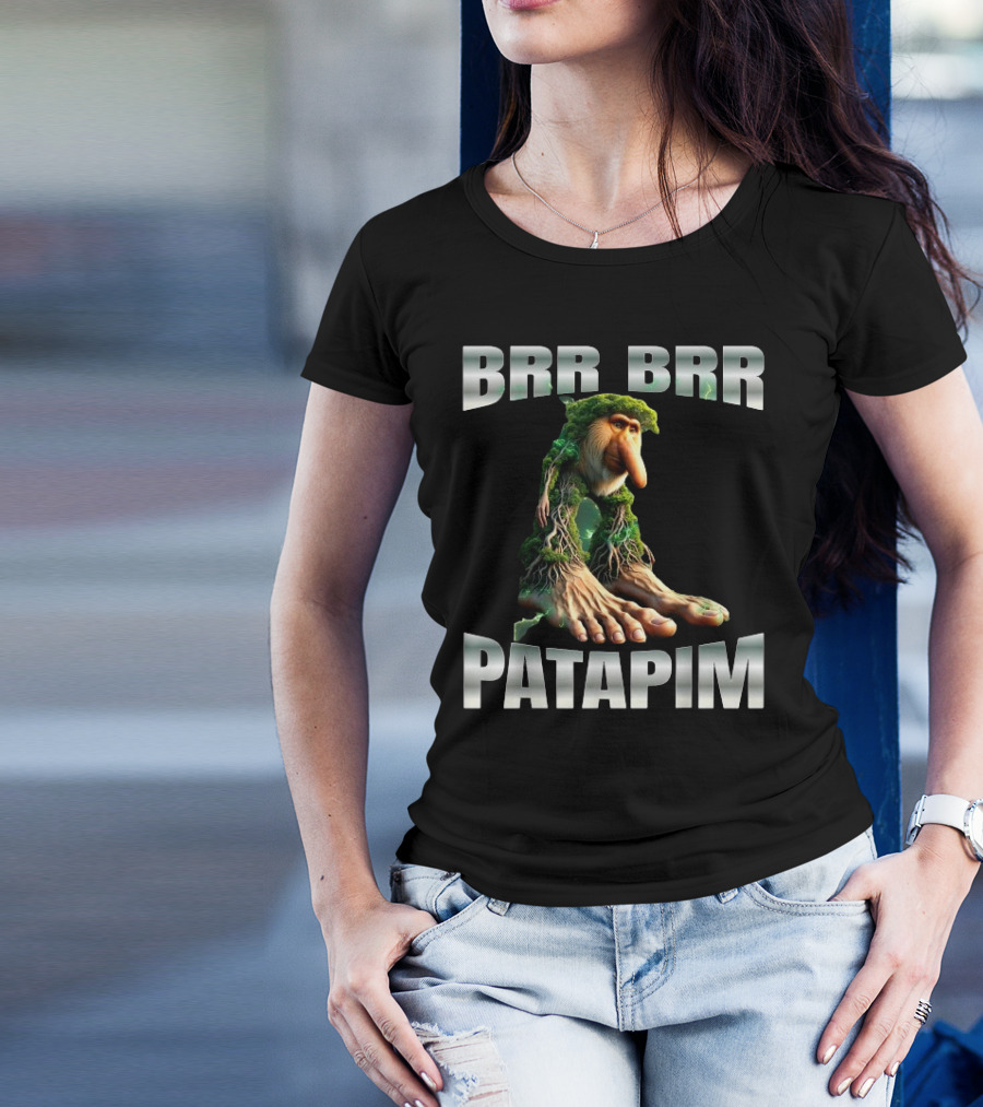Brr Brr Patapim Tree Creature Fantasy Greenery T-Shirt