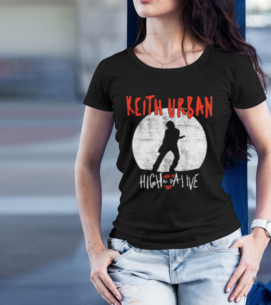 Keith Urban High And Alive World Tour 2023 T-Shirt