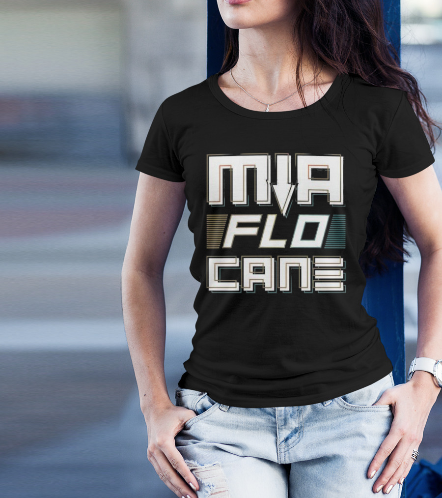 Miami Flo Cane Retro Neon Vibes T-Shirt