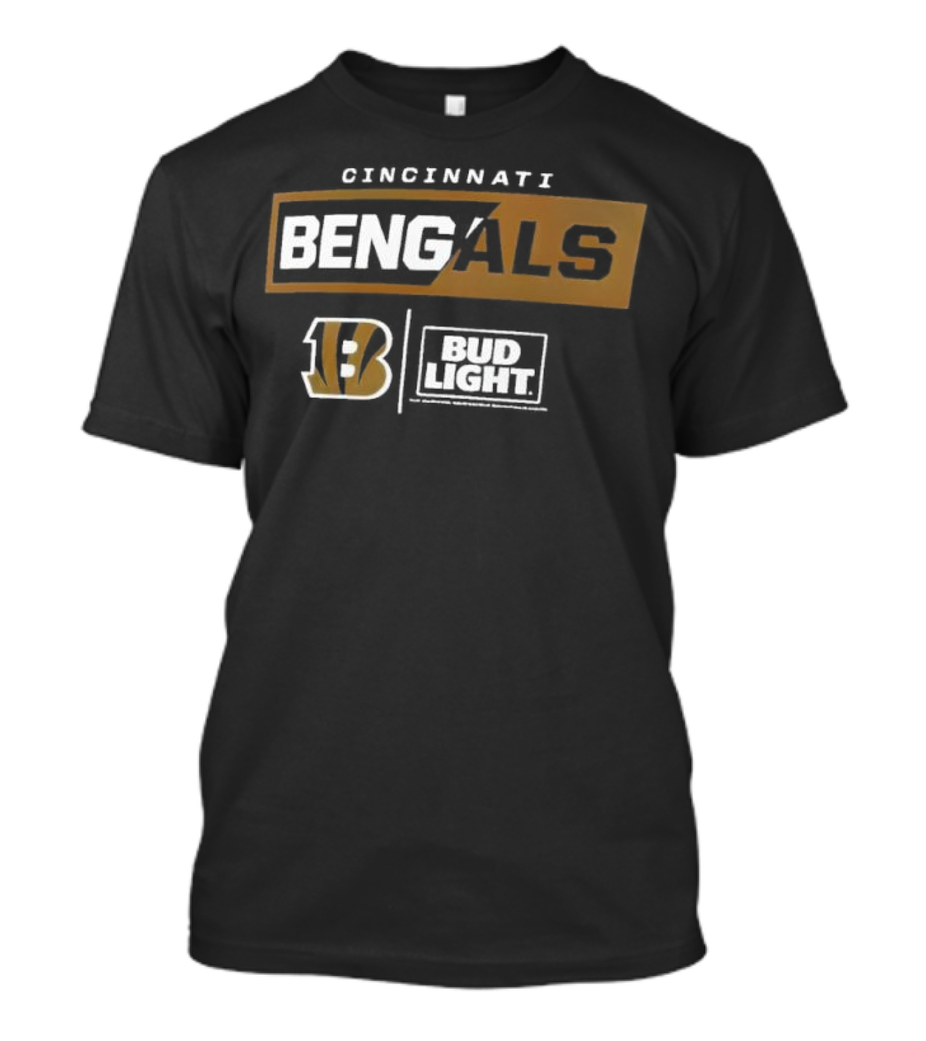Cincinnati Bengals 13 Bud Light NFL Collaboration T-Shirt