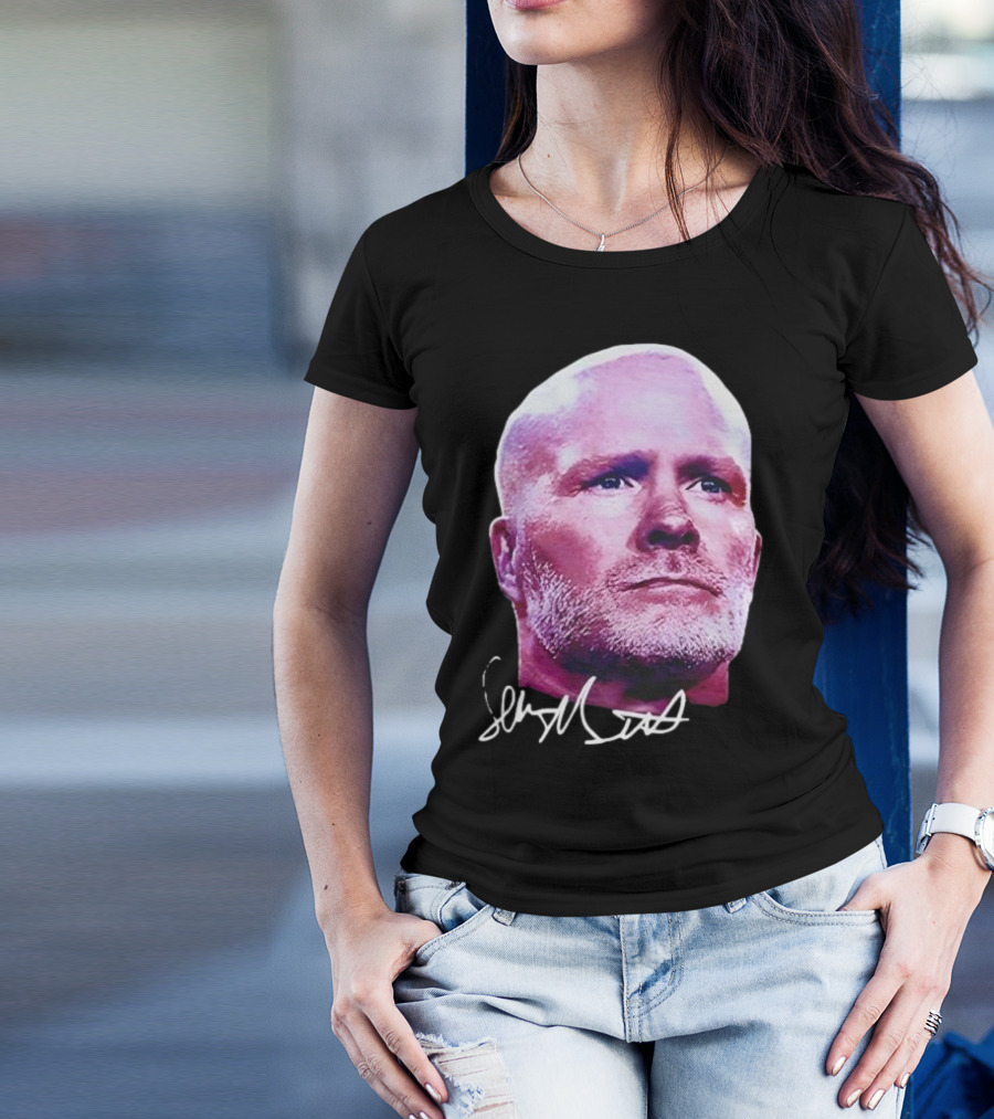 Sean McDermott Coach Bills Big Head Signature 111 T-Shirt