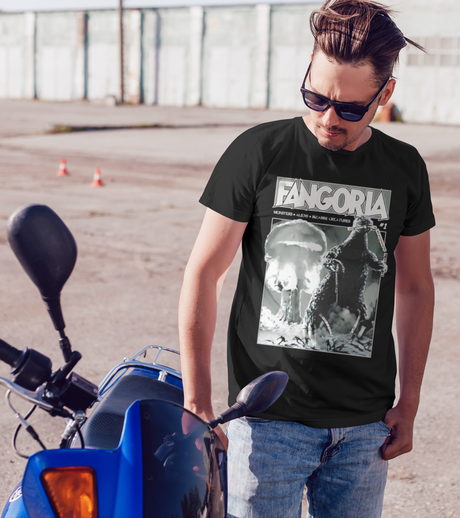 Fangoria Monsters Aliens Bizarre Creatures Godzilla T-Shirt