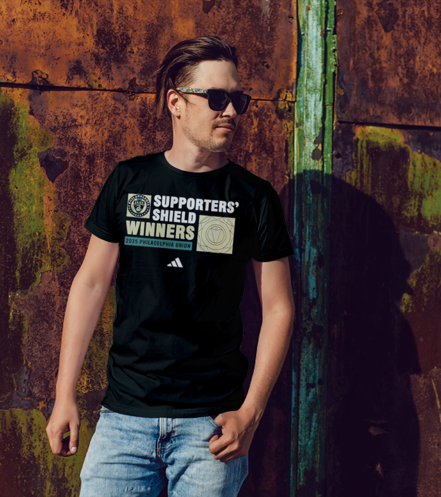Supporters’ Shield Winners 2025 Philadelphia Union T-Shirt