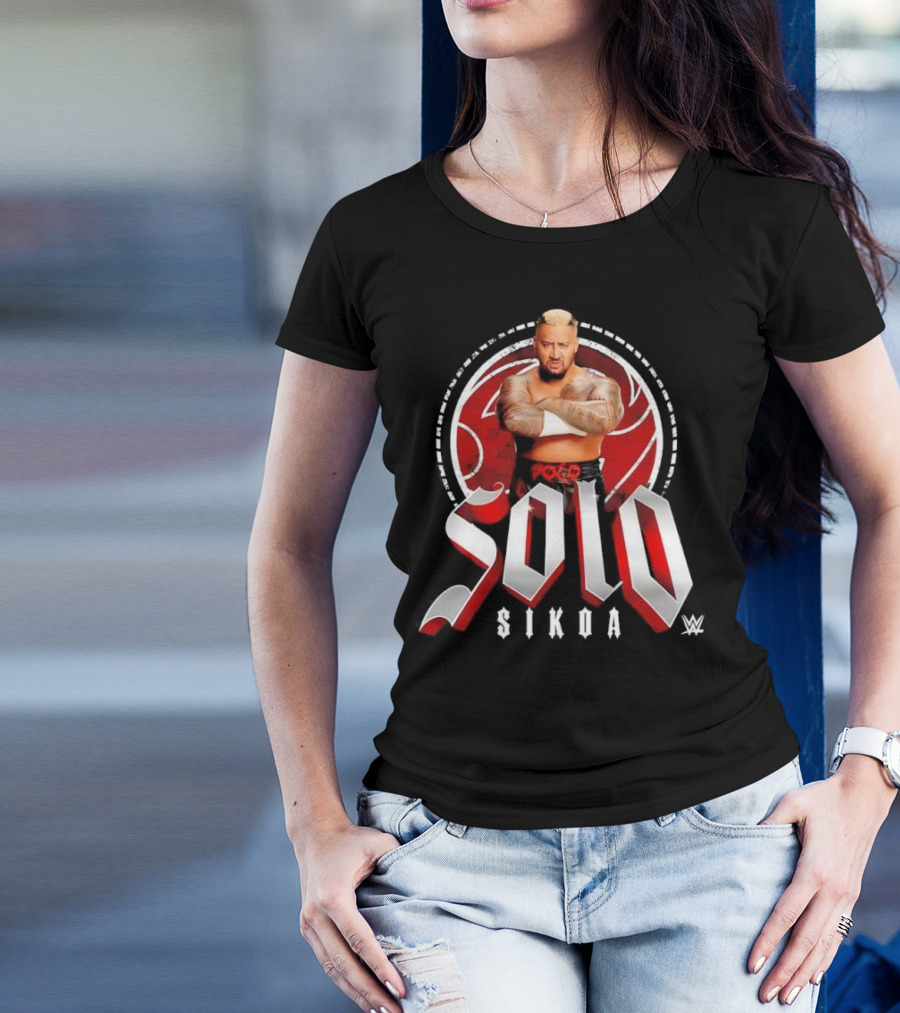 Solo Sikoa Tribal Wrestling Circle T-Shirt