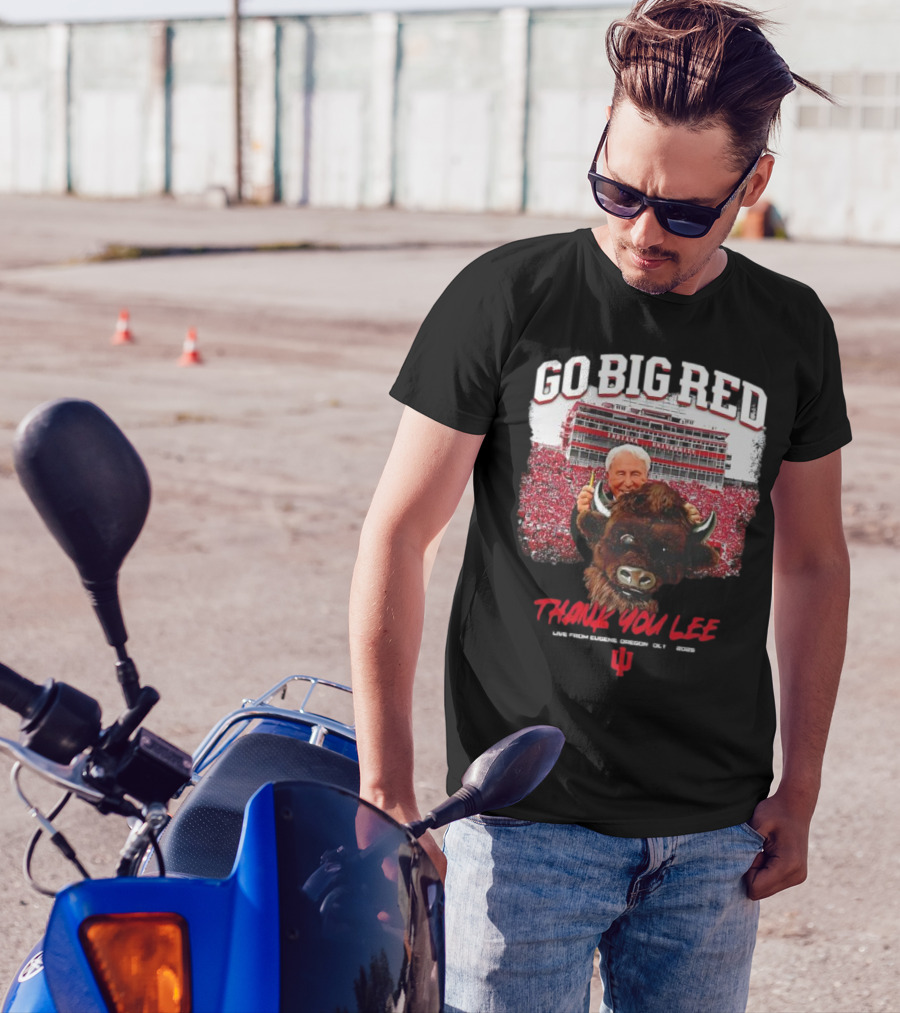 Go Big Red Indiana University Thank You Lee Corso T-Shirt