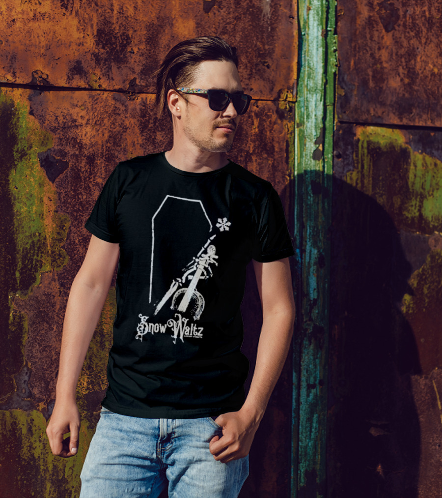 Lindsey Stirling Snow Waltz Coffin And Violin Snowflake T-Shirt