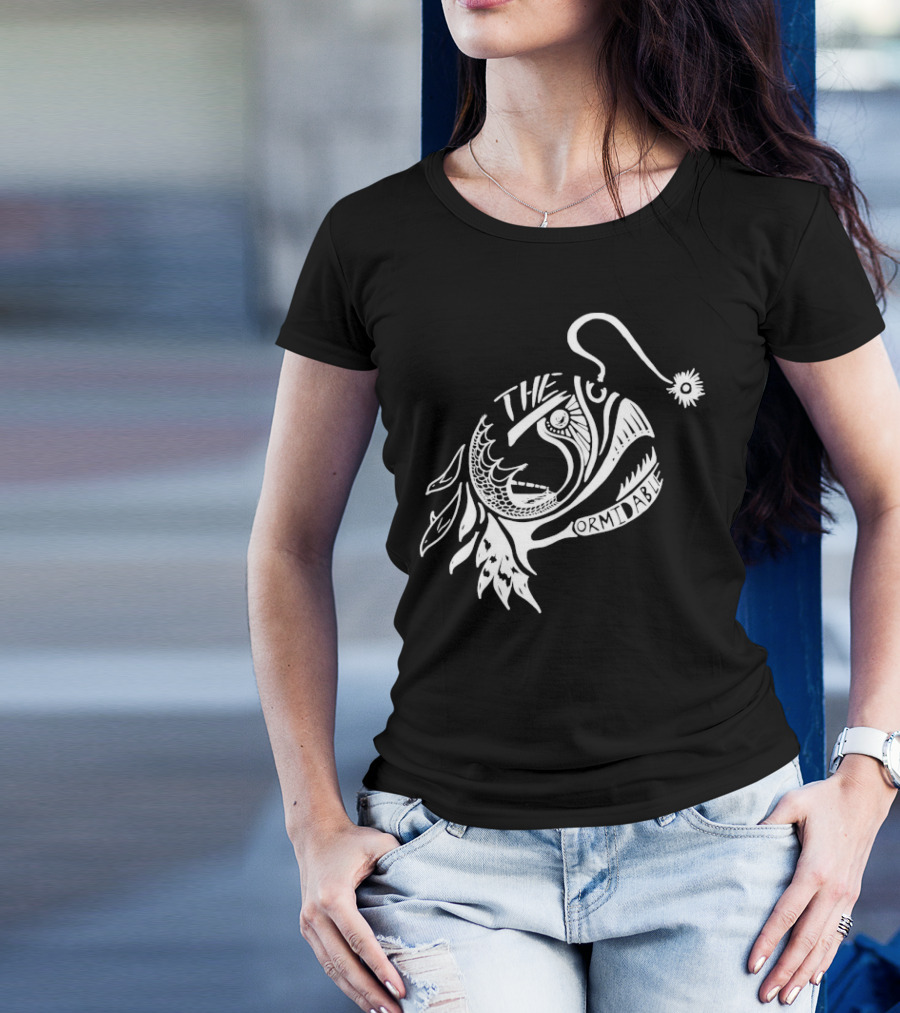 The Joy Formidable MC Fish Unique Anglerfish Art T-Shirt