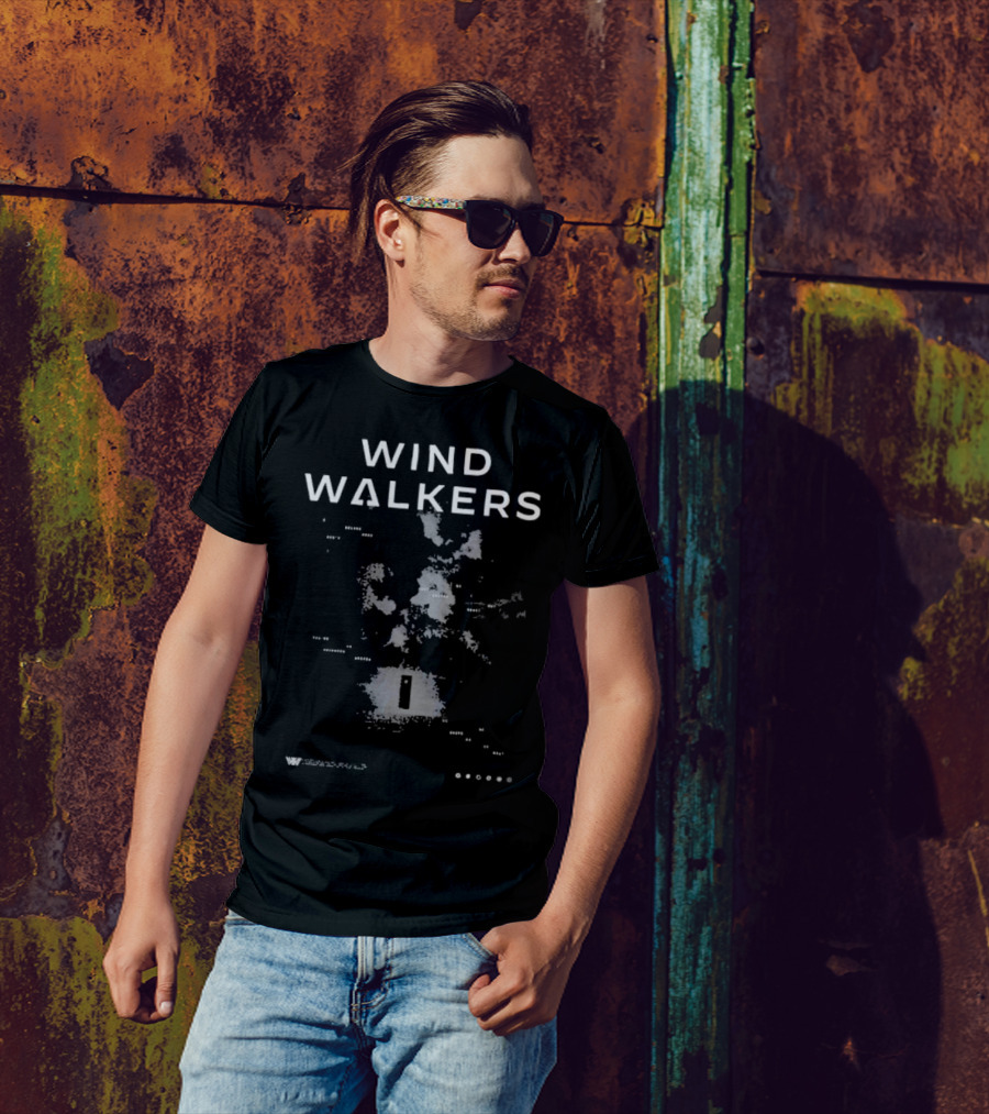 Wind Walkers I Don’t Belong Here WATERCOLOR T-Shirt