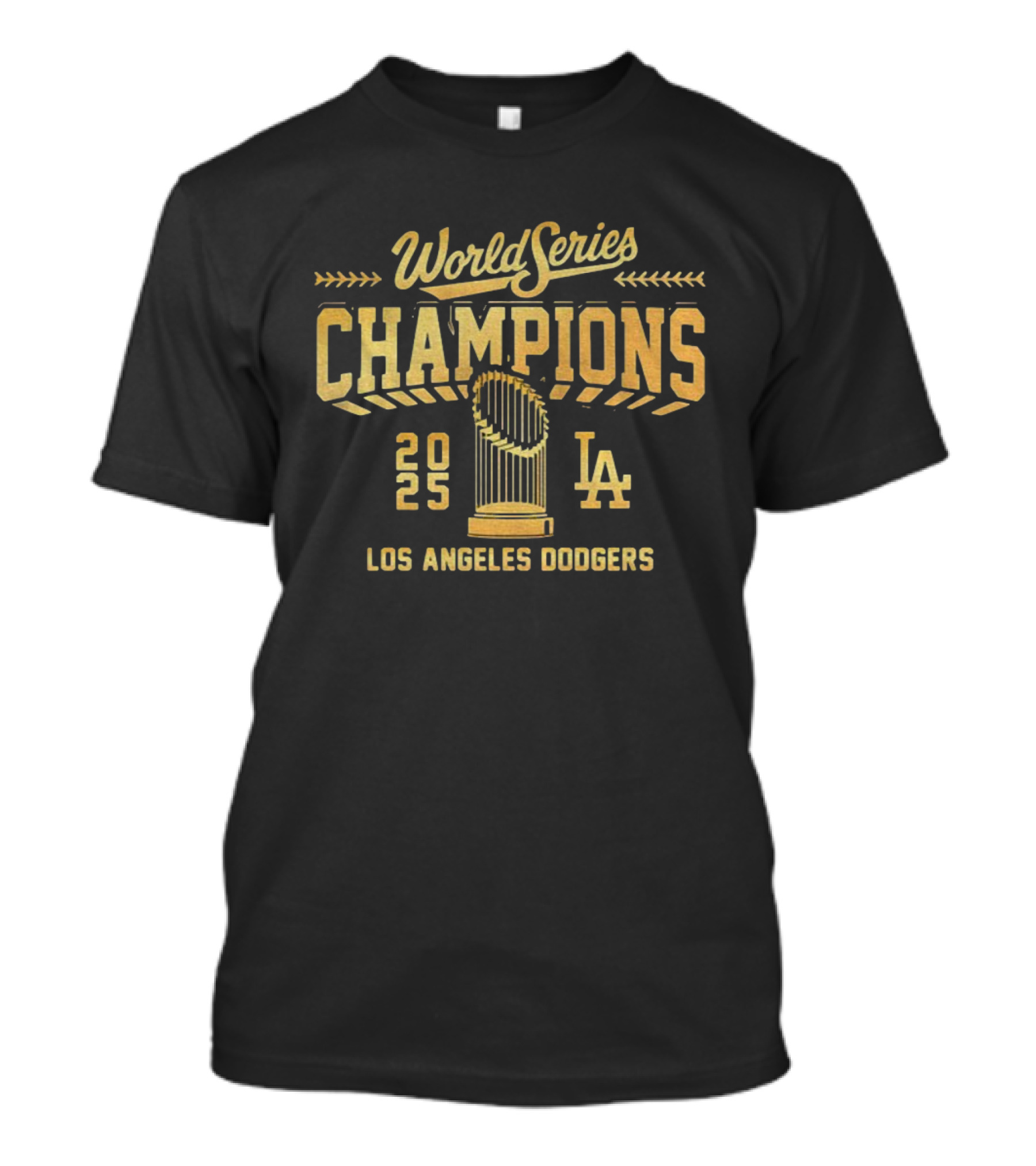 World Series Champions 2025 Los Angeles Dodgers Trophy LA T-Shirt