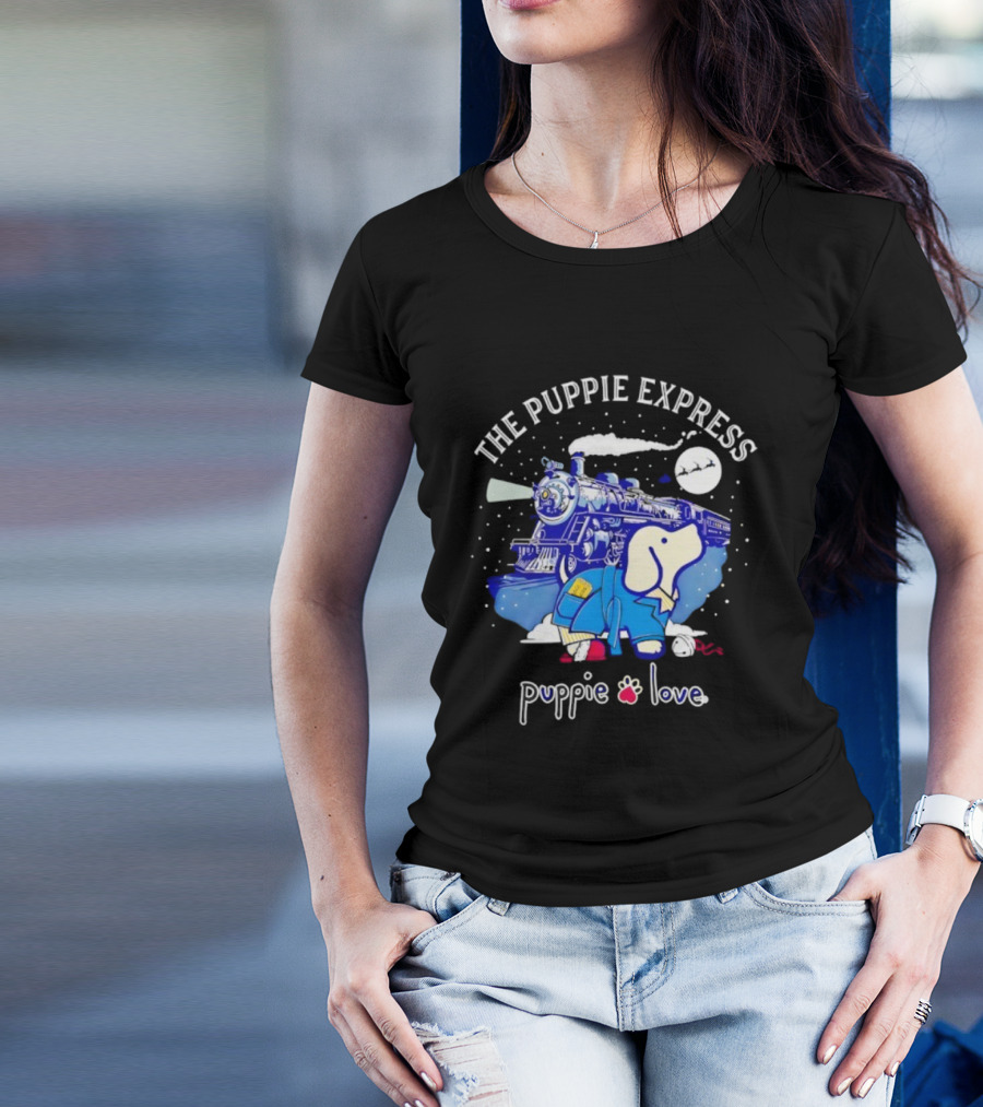The Puppie Express Puppy Love Train Adventure T-Shirt