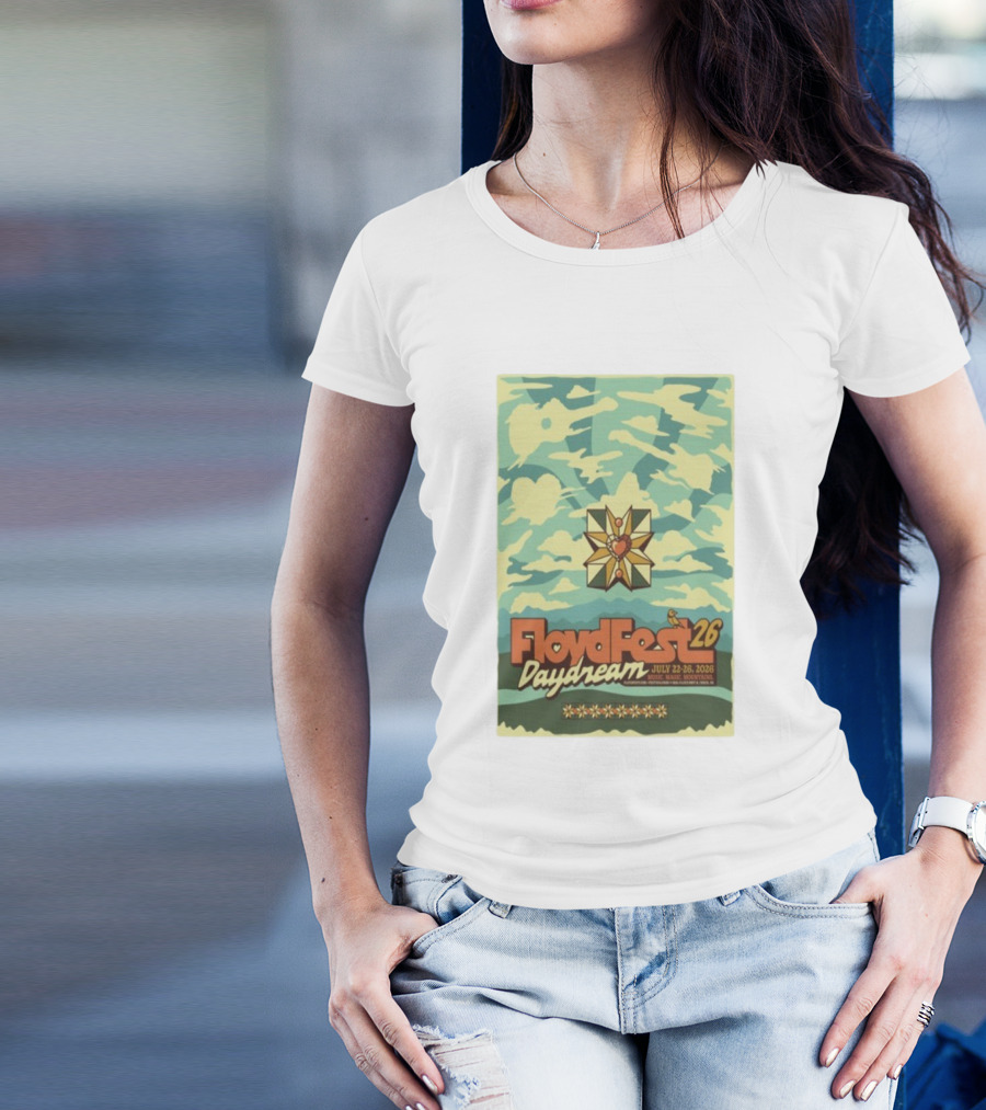 FloydFest 2026 Daydream Music Magic Mountains July 22-26 Event T-Shirt