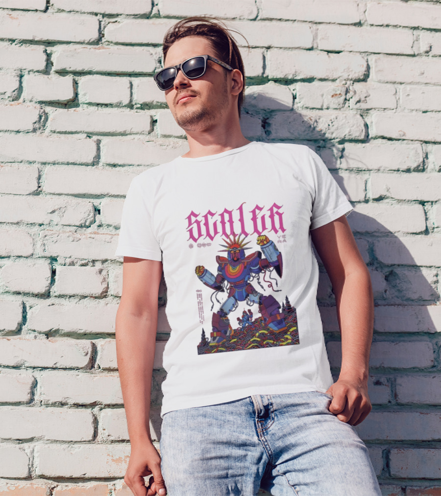 Scaler Groningen Netherlands 2025 Event VERA December 6 Retro Robot Art T-Shirt