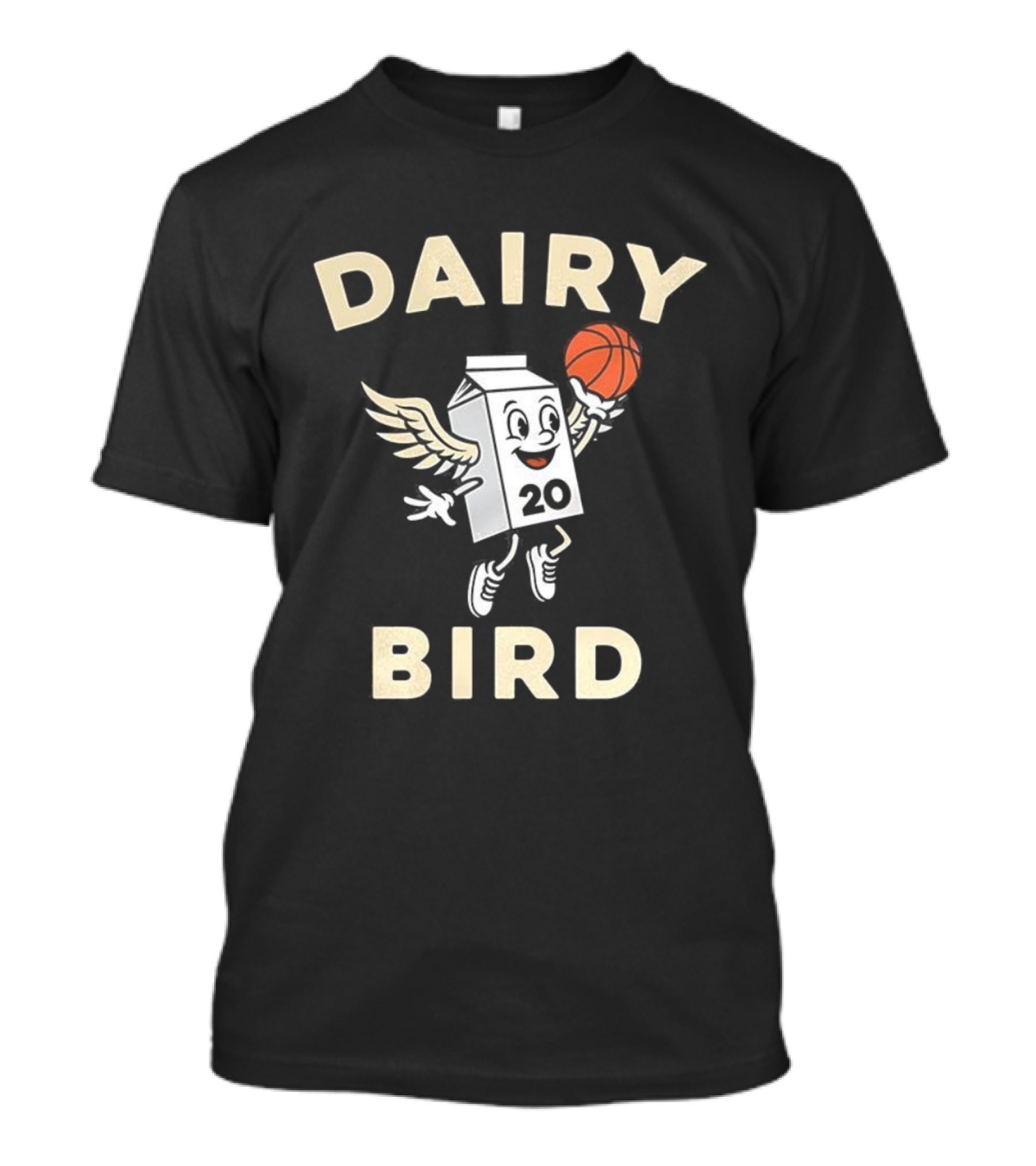 Milwaukee Bucks Dairy Bird Basketball AJ Green Dairyland 20 T-Shirt
