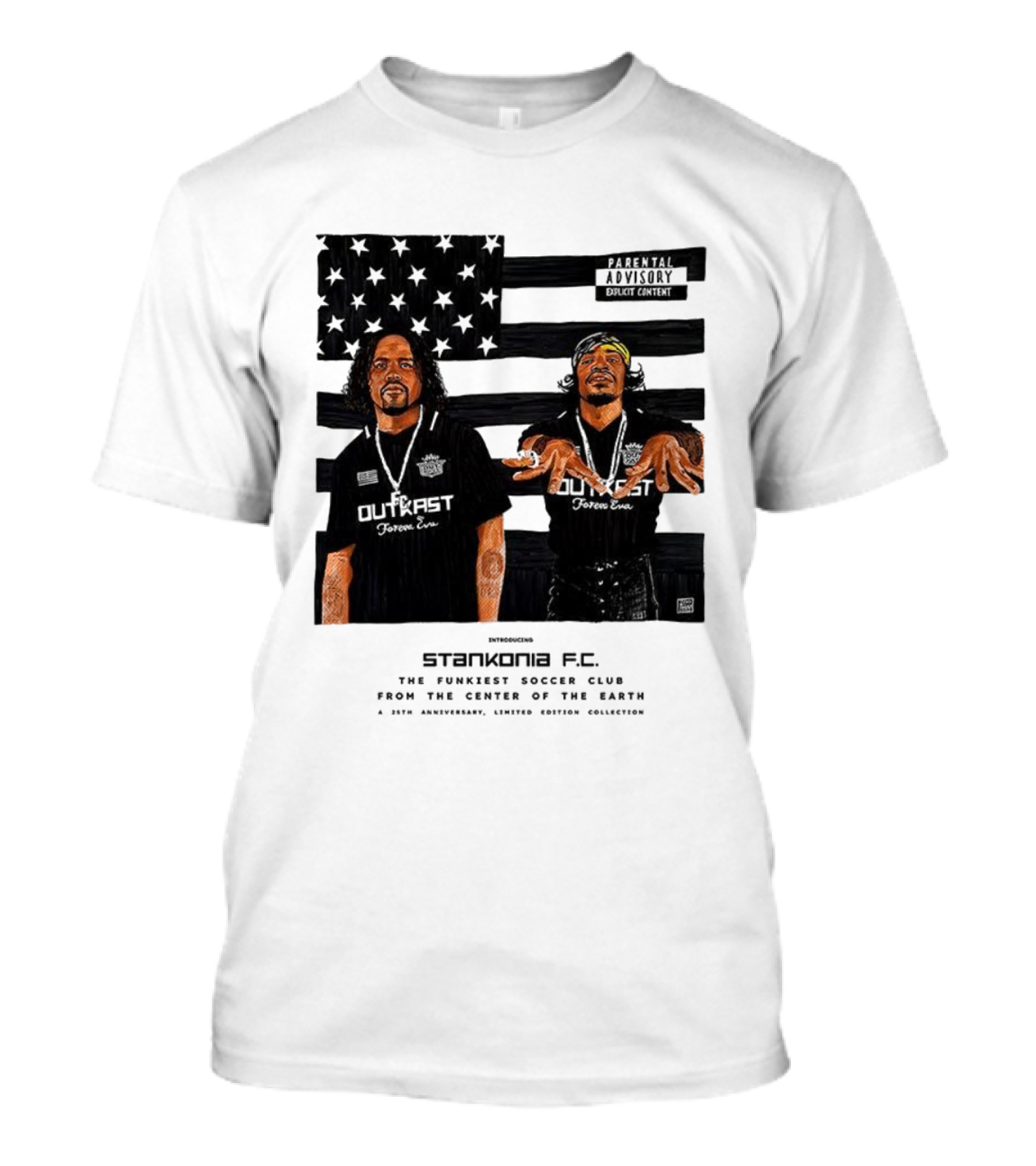 Stankonia Funky Vibes Center Of The Earth Soccer Club T-Shirt