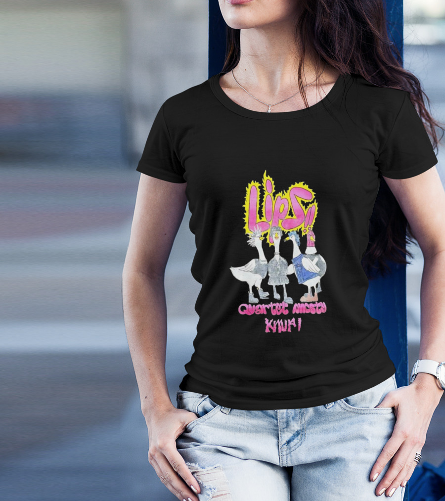 Lips Quartet Ancstry KNUF Ducks Dressed T-Shirt