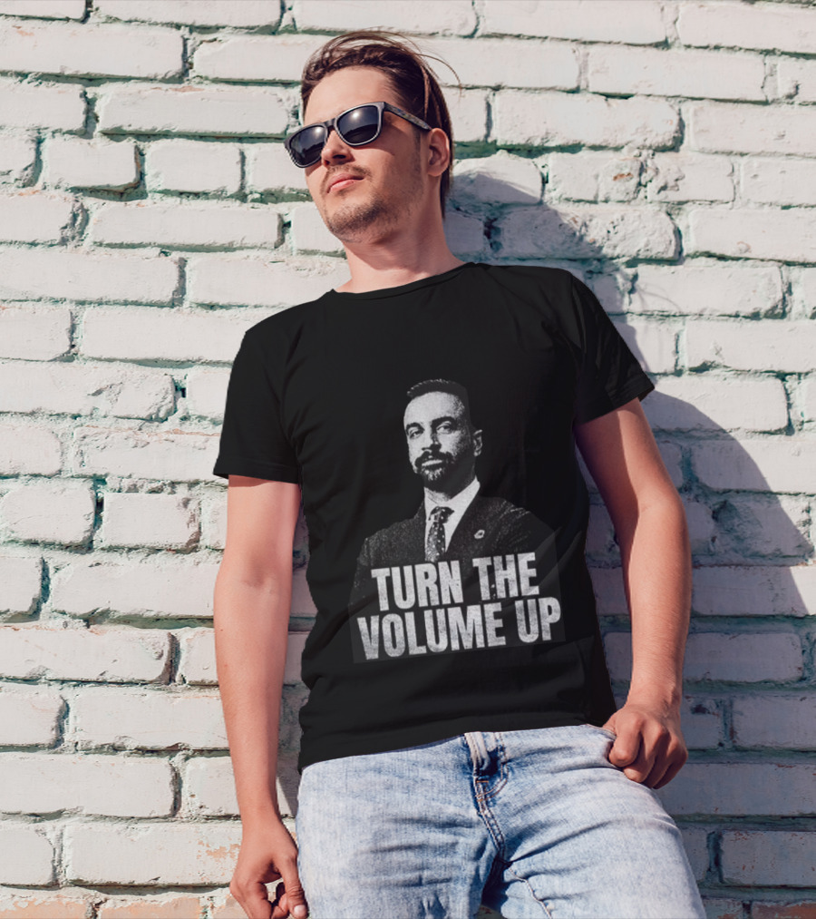 TURN THE VOLUME UP Zohran Mamdani NYC Political 2025 T-Shirt