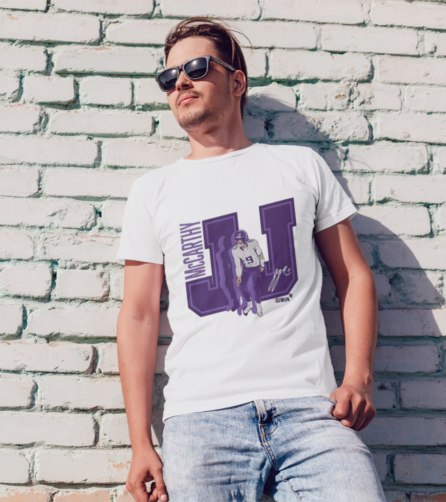 J.J. McCarthy Griddy Signature T-Shirt