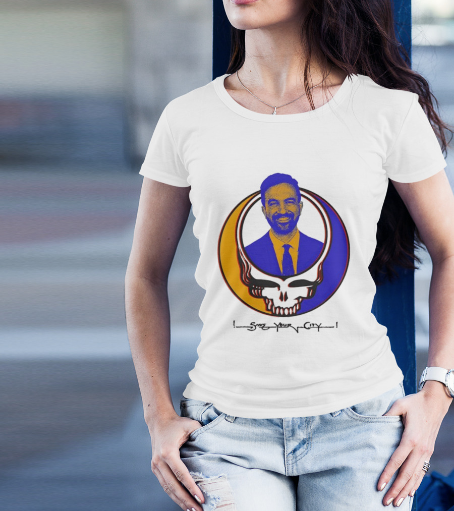 Steal Your Face X Zohran Mamdani Logo T-Shirt