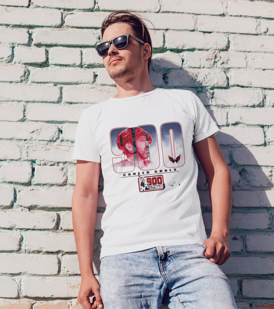 Washington Capitals Alexander Ovechkin 900 Career Goals T-Shirt