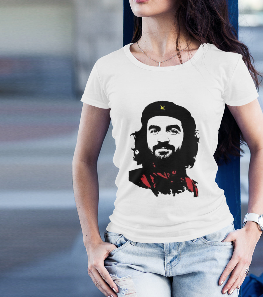 Zohran Che Yellow Star Red Contrast T-Shirt