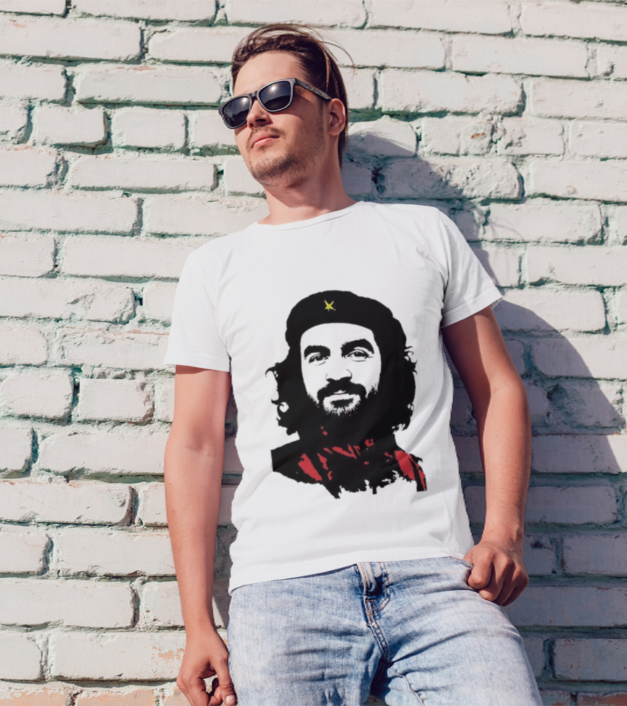 Zohran Che Yellow Star Red Contrast T-Shirt