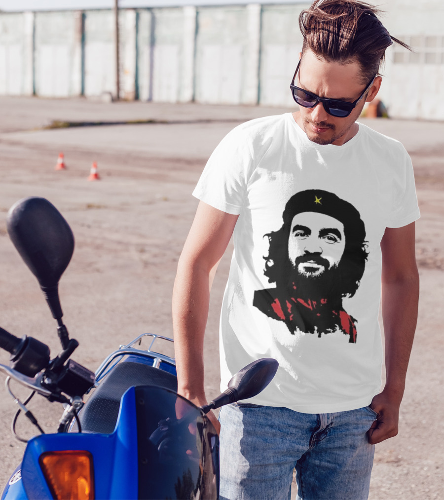 Zohran Che Yellow Star Red Contrast T-Shirt