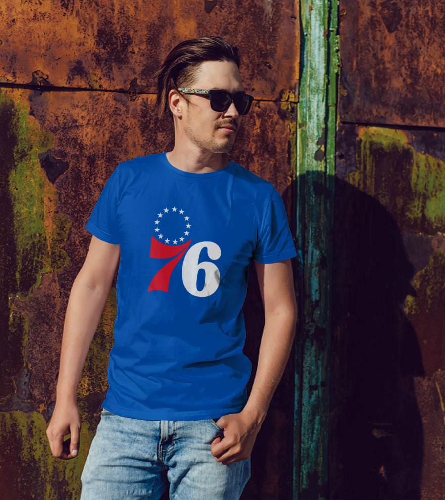 Philadelphia 76ers Furkan Korkmaz Stars T-Shirt