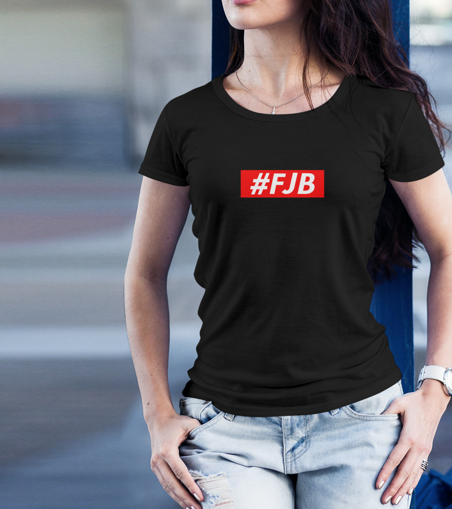 Hodgetwins Merch #FJB Bar Red Square T-Shirt