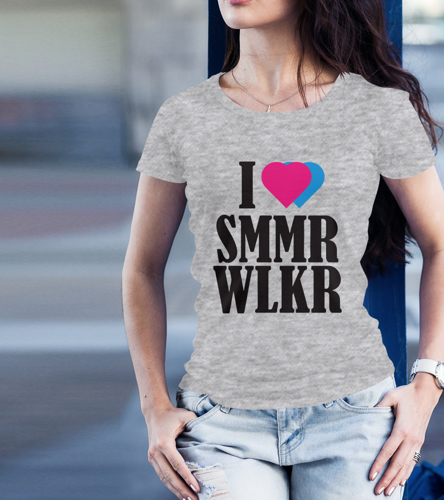 I Love SMMR WLKR T-Shirt