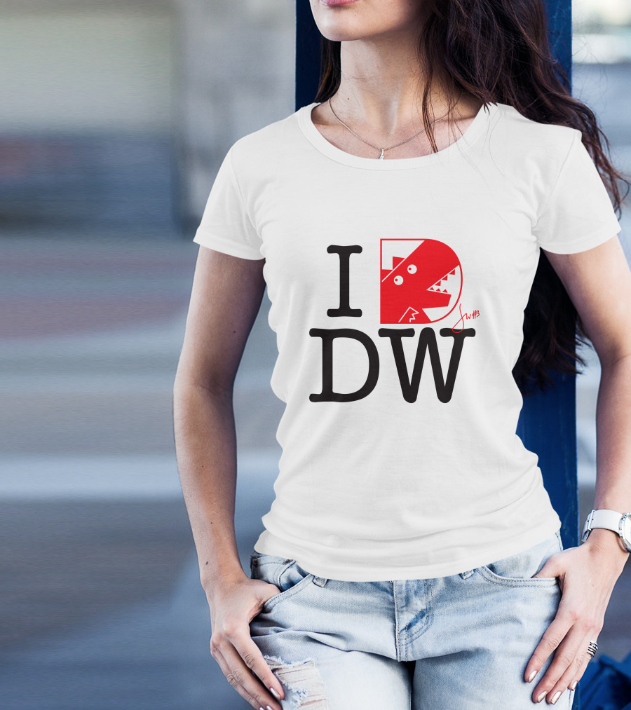 GetBlued I Love DW Deanna Wong Monster T-Shirt