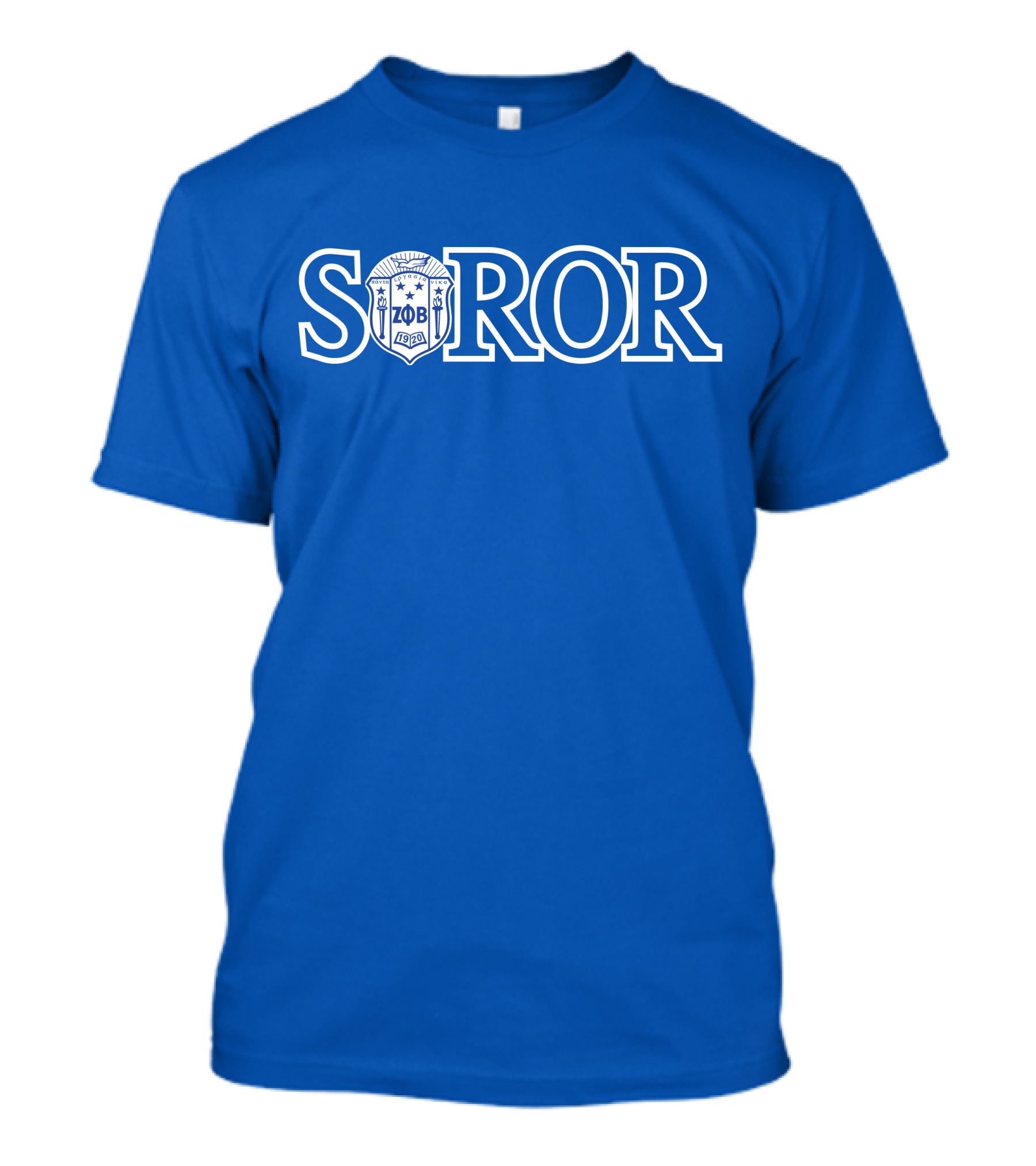 SOROR Zeta Phi Beta Crest Finer Women 1920 T-Shirt