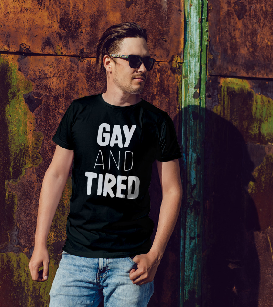 Gay And Tired Jason Trevino Lizard Kween Merch T-Shirt