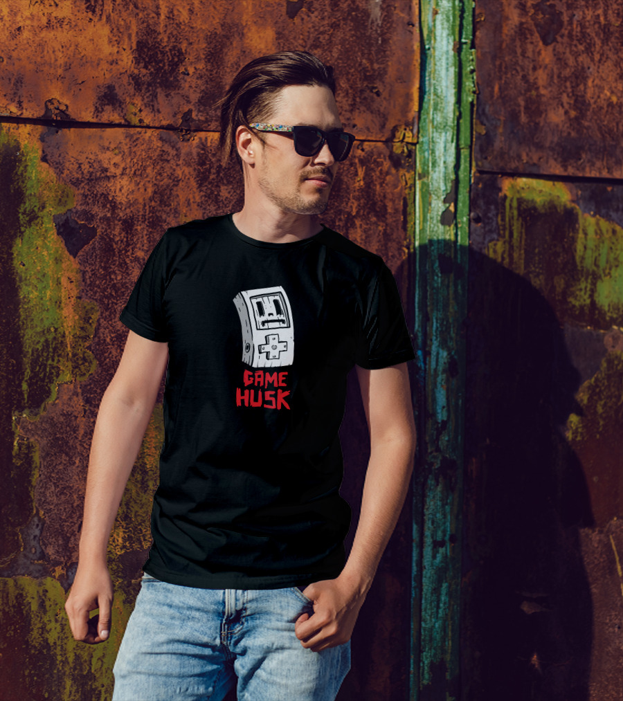 Zogicorp Threadless Game Husk Jhonen Vasquez Game Console T-Shirt