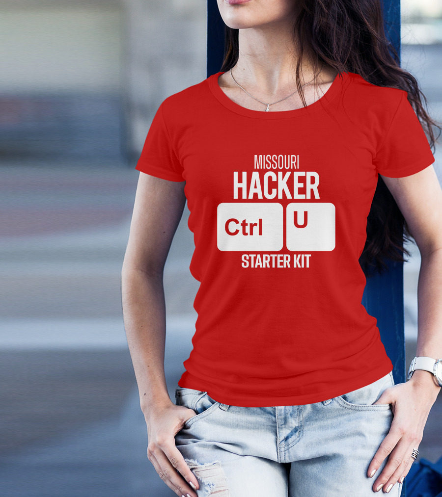 Missouri Hacker Ctrl U Starter Kit T-Shirt