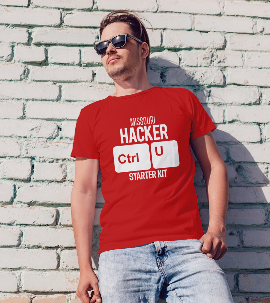 Missouri Hacker Ctrl U Starter Kit T-Shirt