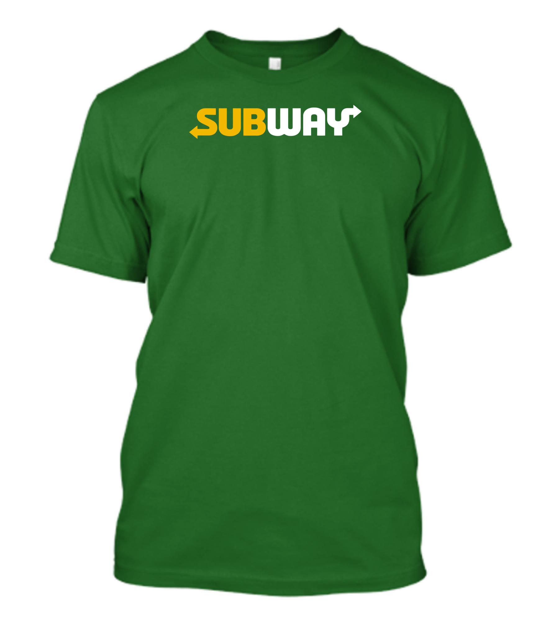 Keefler Subway Logo With Green Background T-Shirt