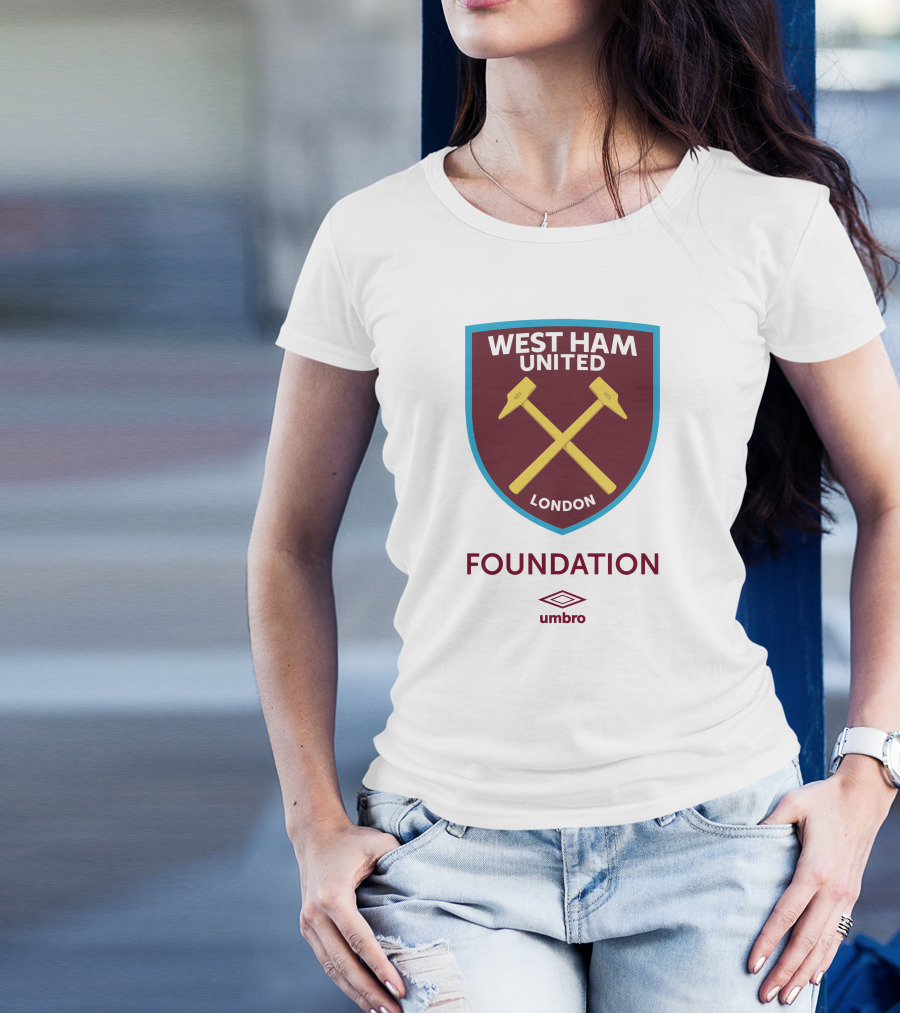 West Ham United London Foundation Umbro Crest T-Shirt