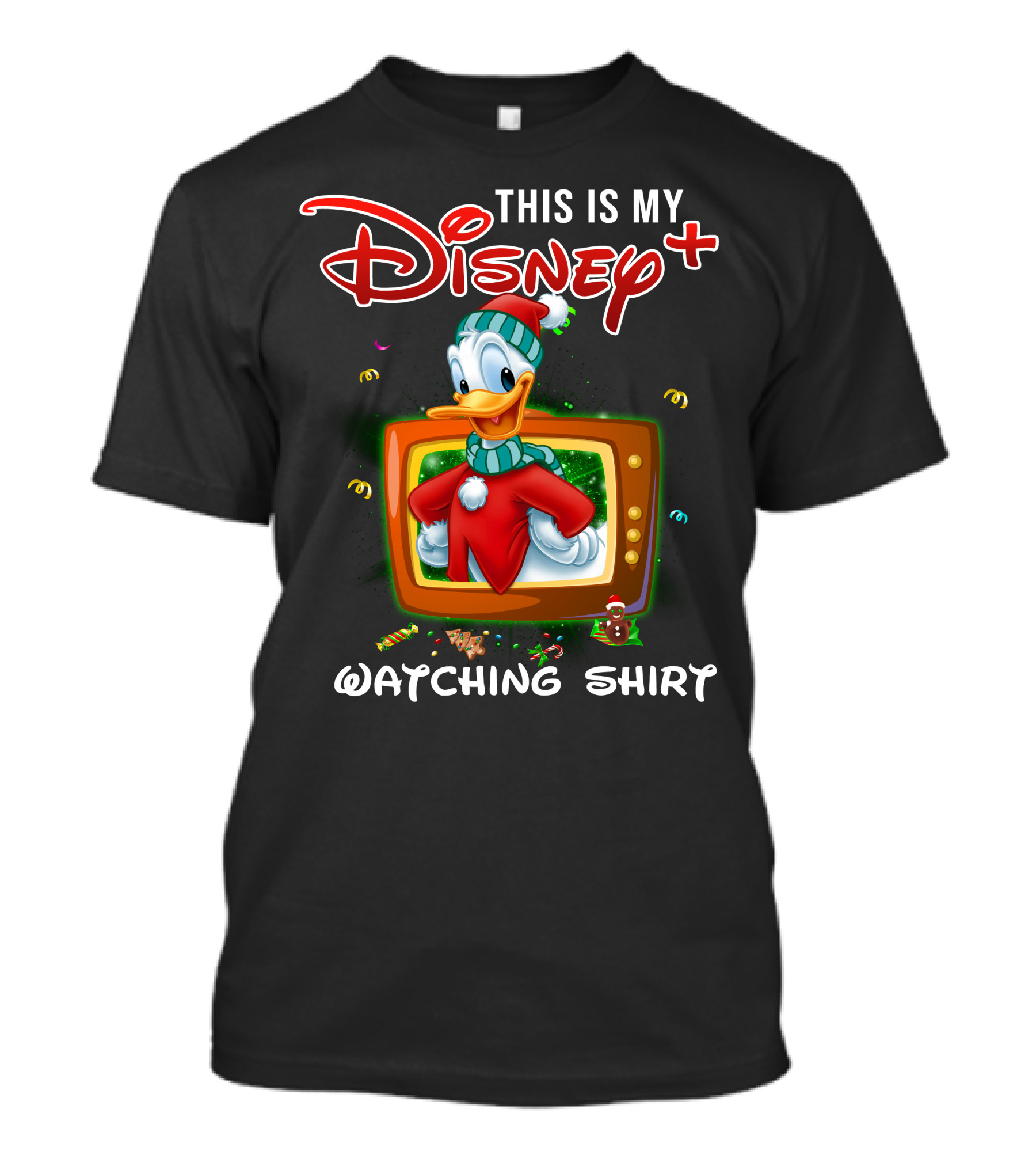 This Is My Disney+ Donald Watching T-Shirt
