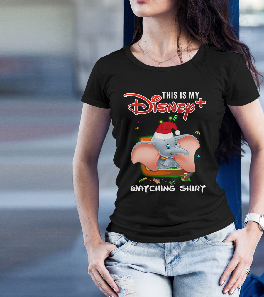 This Is My Disney+ Dumbo Watching T-Shirt