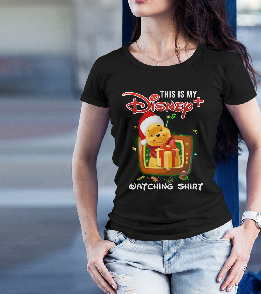 This Is My Disney+ Pooh Watching T-Shirt
