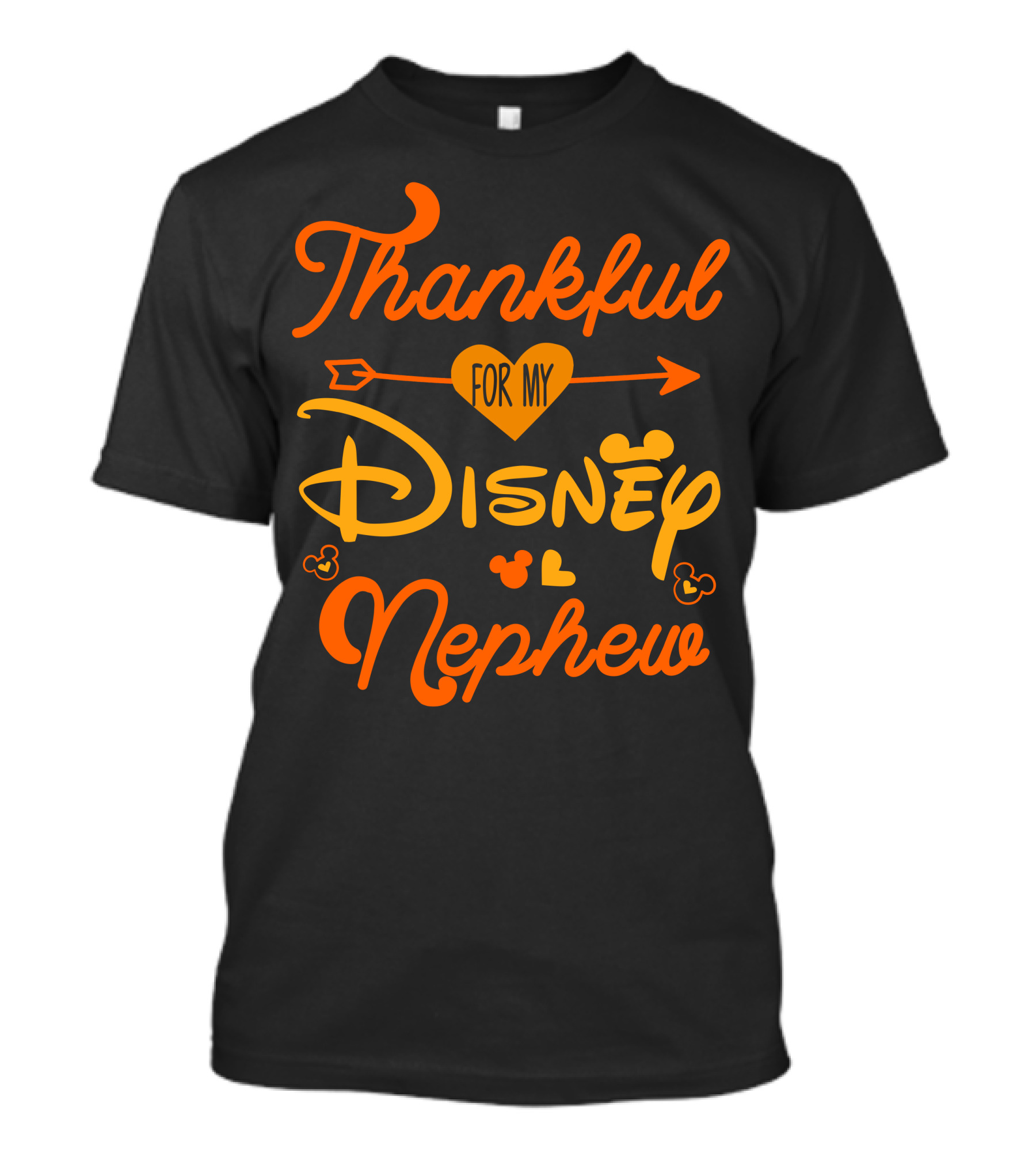 Thankful For My Disney Nephew Thanksgiving T-Shirt