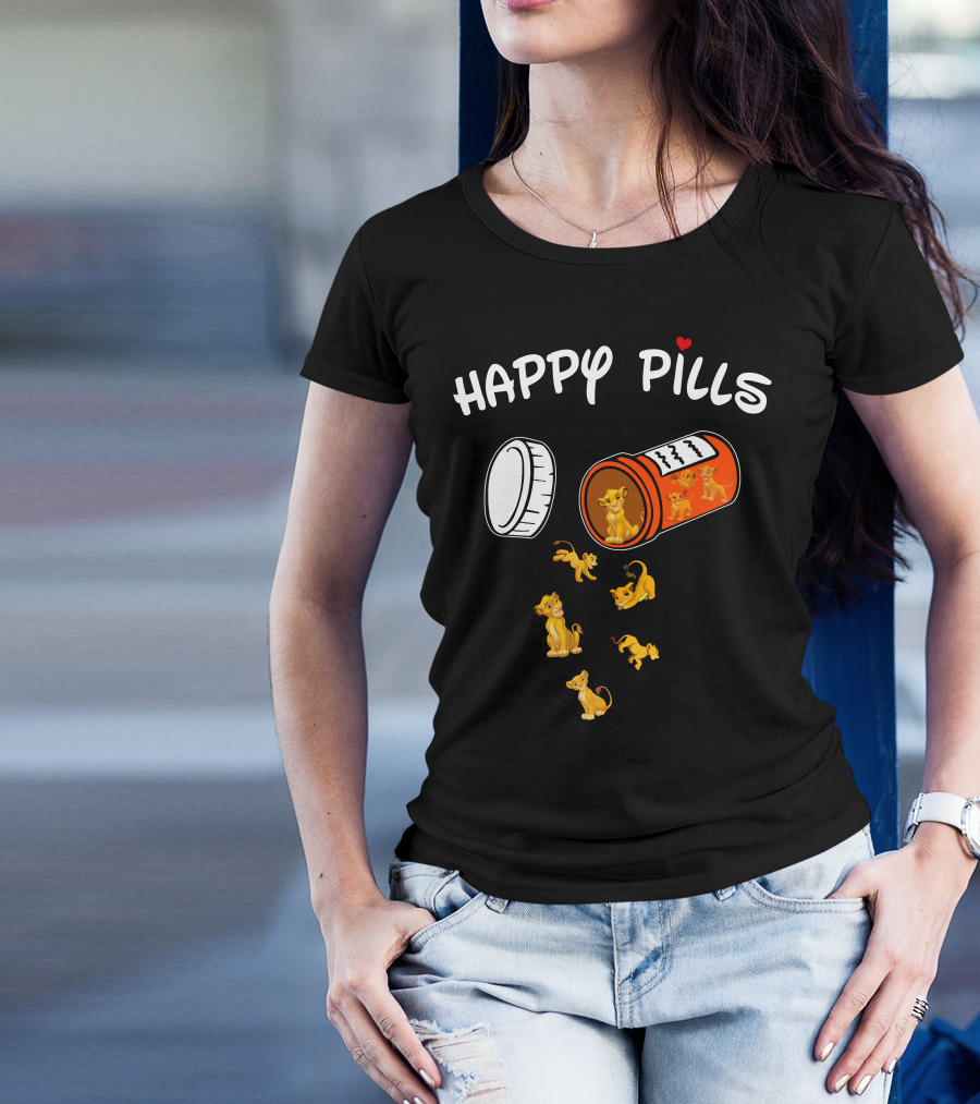 Happy Pills Simba Lion King Capsule Fun T-Shirt