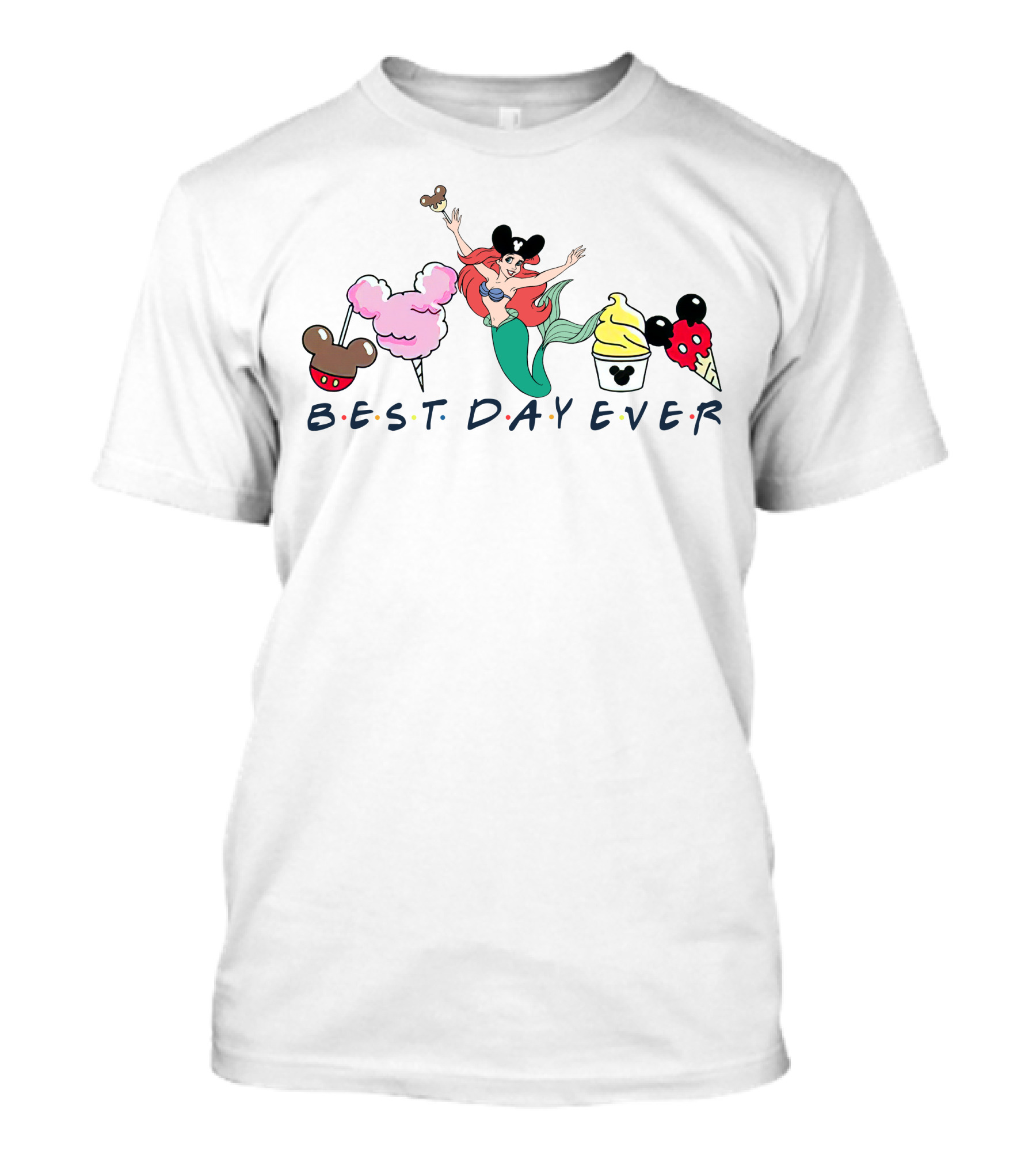Best Day Ever Ariel Disney Icons T-Shirt