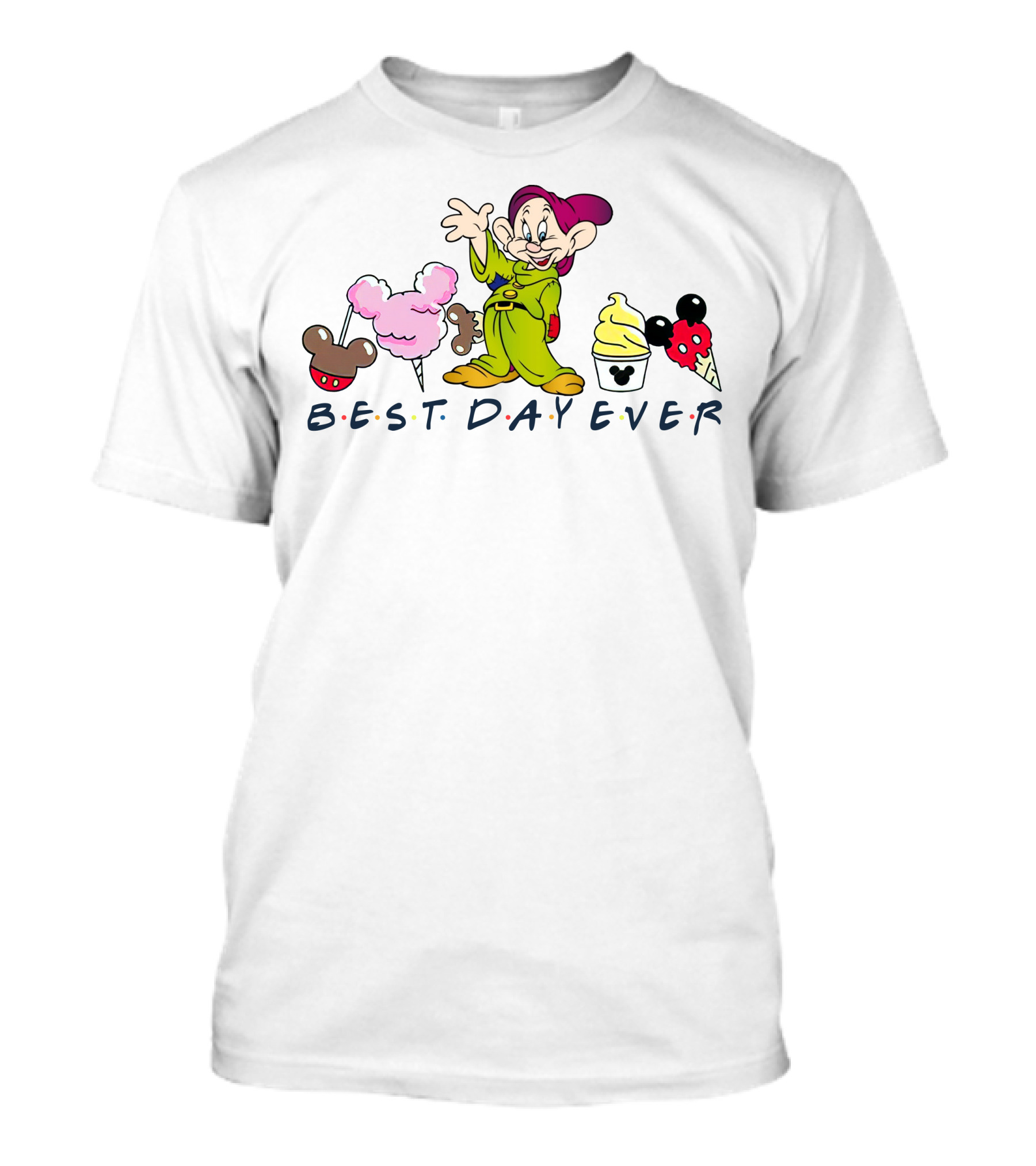 Best Day Ever Dopey Disney Snacks T-Shirt