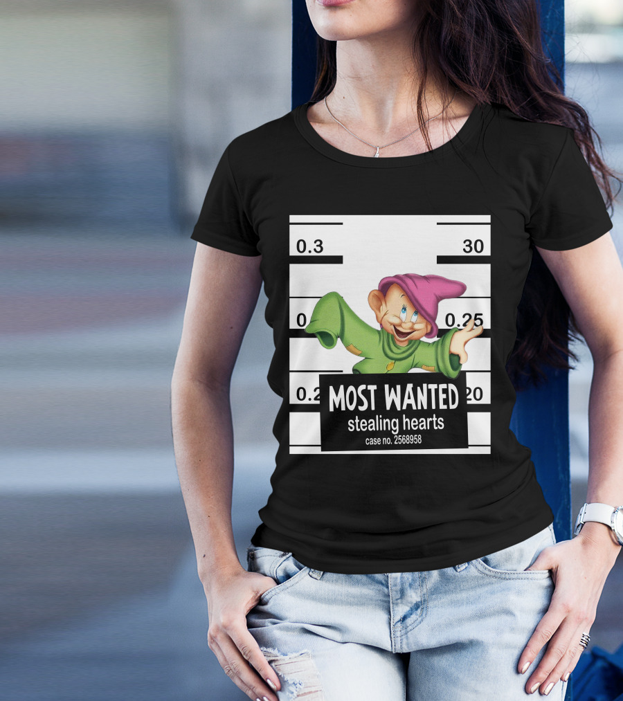 Most Wanted Stealing Hearts Dopey Case No. 2568958 T-Shirt
