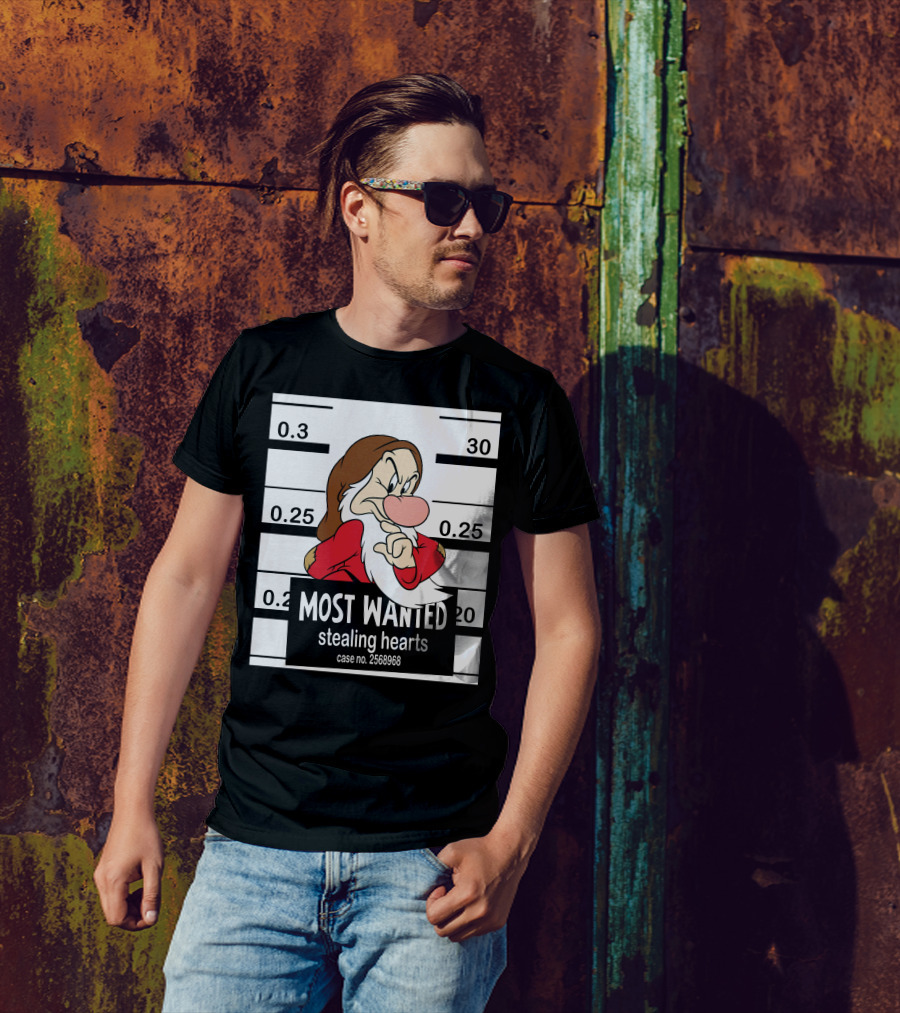 Most Wanted Stealing Hearts Grumpy Case No. 2568968 T-Shirt