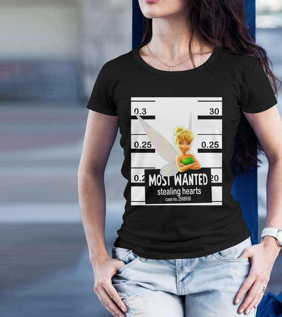 Most Wanted Stealing Hearts Tinker Bell Case No. 2568938 T-Shirt