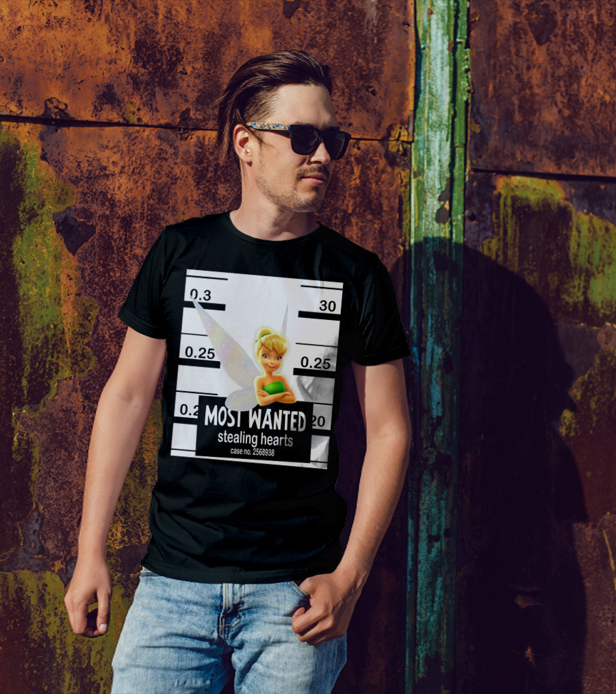 Most Wanted Stealing Hearts Tinker Bell Case No. 2568938 T-Shirt