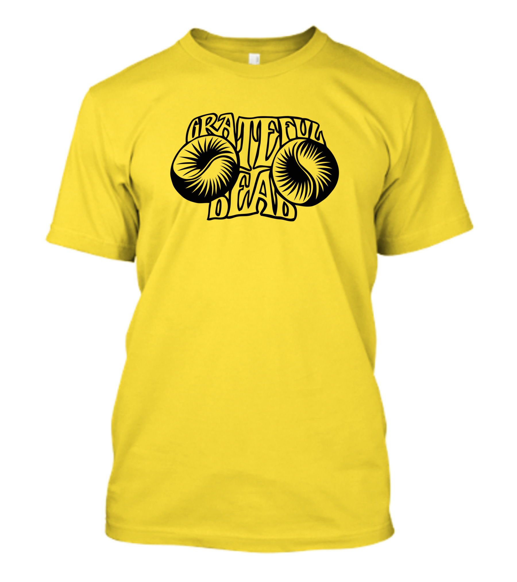 Bo Bushnell Grateful Dead 1967 Psychedelic Text T-Shirt