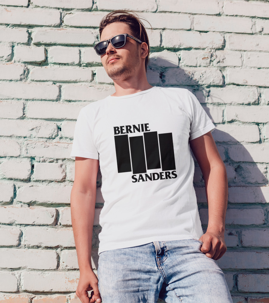 Bernie Sanders Black Flag T-Shirt